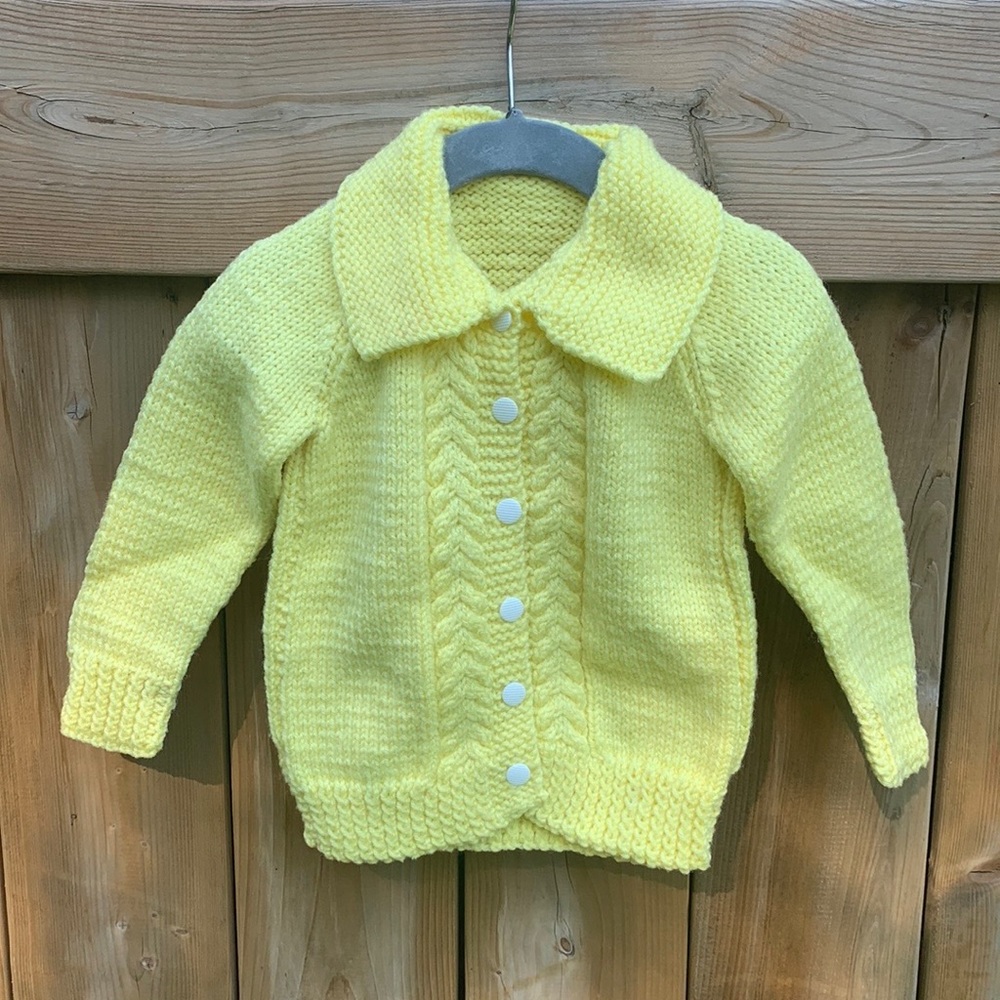 Handmade Knit Spring Jacket